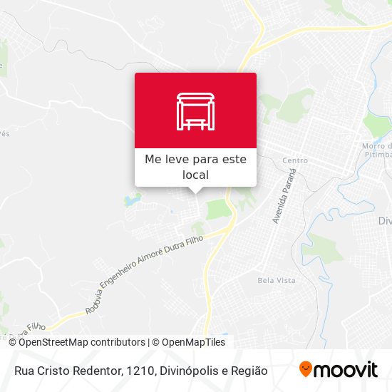 Rua Cristo Redentor, 1210 mapa