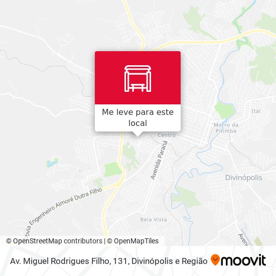 Av. Miguel Rodrigues Filho, 131 mapa