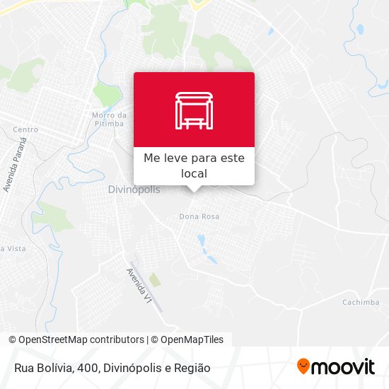 Rua Bolívia, 400 mapa
