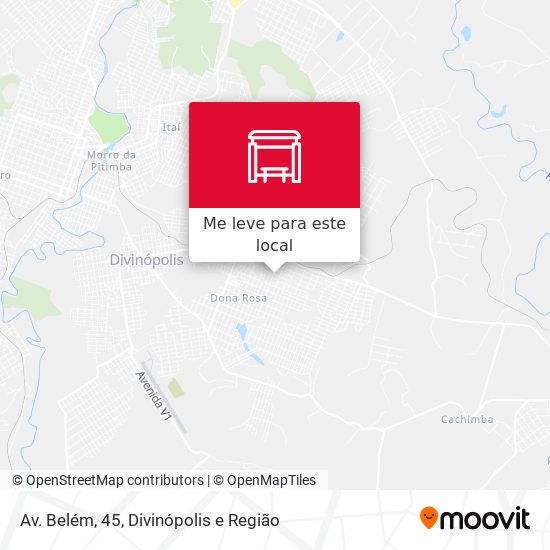 Av. Belém, 45 mapa