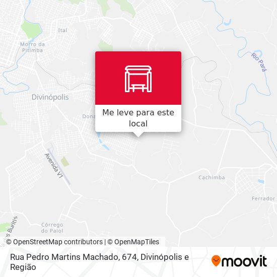 Rua Pedro Martins Machado, 674 mapa