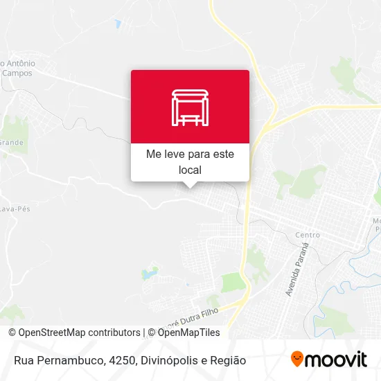 Rua Pernambuco, 4250 mapa