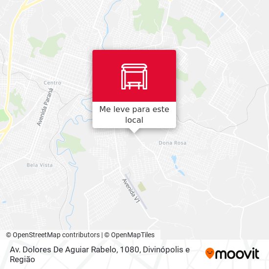 Av. Dolores De Aguiar Rabelo, 1080 mapa