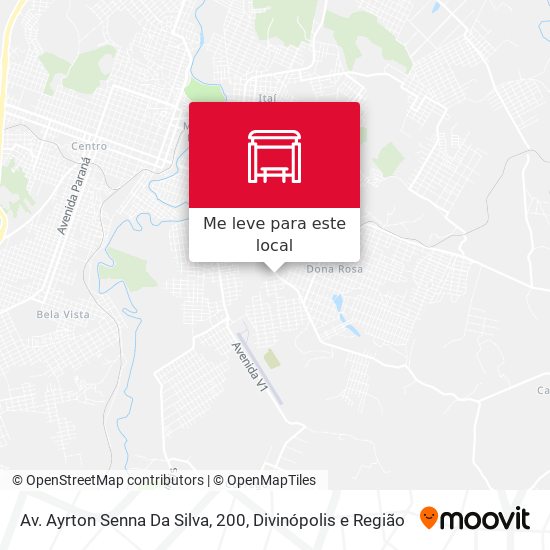 Av. Ayrton Senna Da Silva, 200 mapa