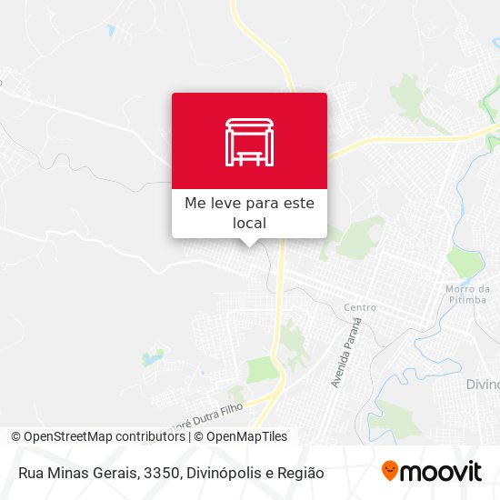 Rua Minas Gerais, 3350 mapa