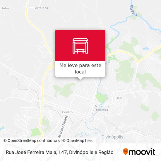 Rua José Ferreira Maia, 147 mapa