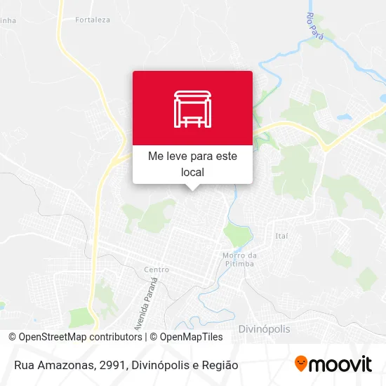 Rua Amazonas, 2991 mapa