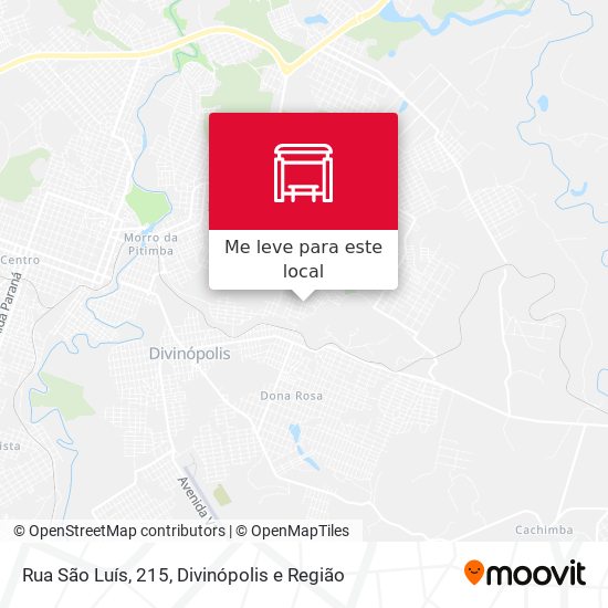 Rua São Luís, 215 mapa