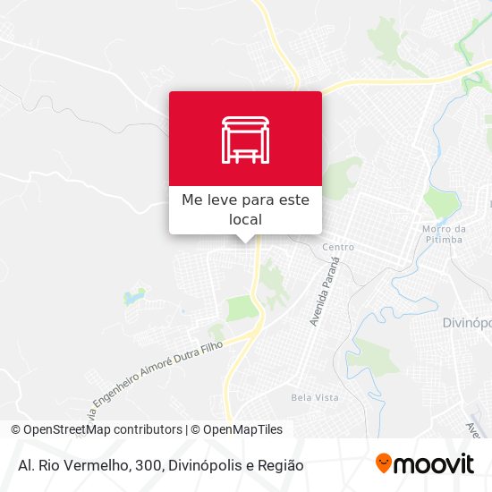 Al. Rio Vermelho, 300 mapa
