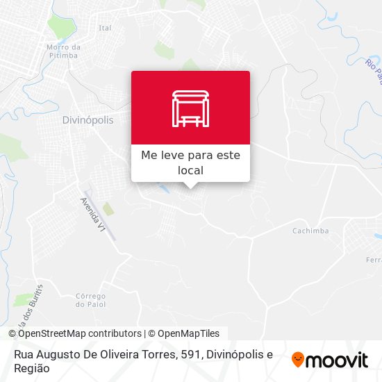 Rua Augusto De Oliveira Torres, 591 mapa