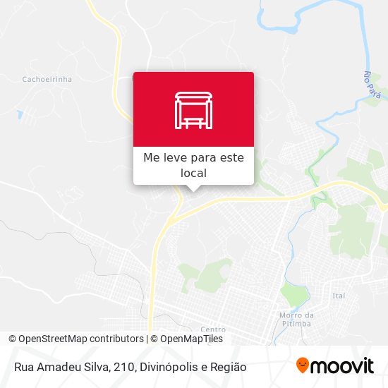 Rua Amadeu Silva, 210 mapa