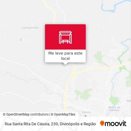 Rua Santa Rita De Cássia, 230 mapa