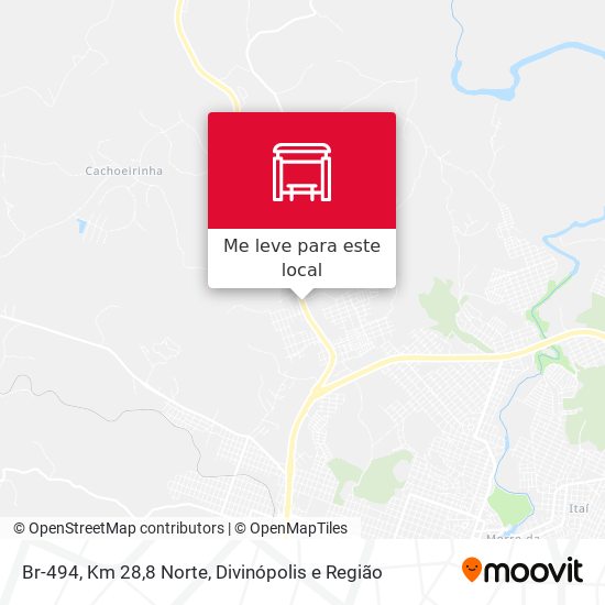 Br-494, Km 28,8 Norte mapa