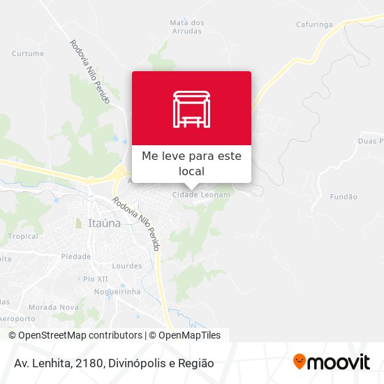 Av. Lenhita, 2180 mapa