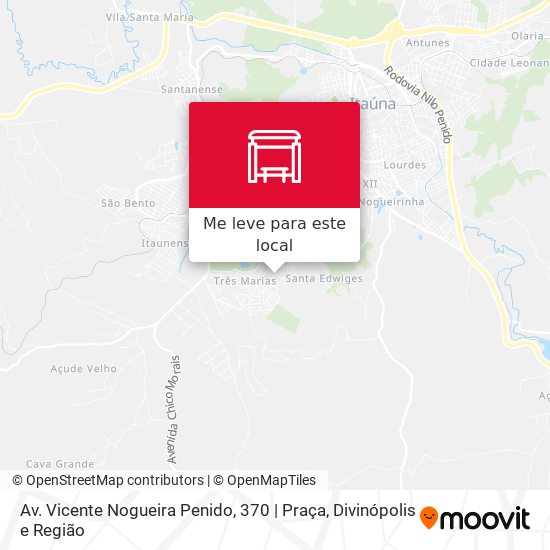 Av. Vicente Nogueira Penido, 370 | Praça mapa