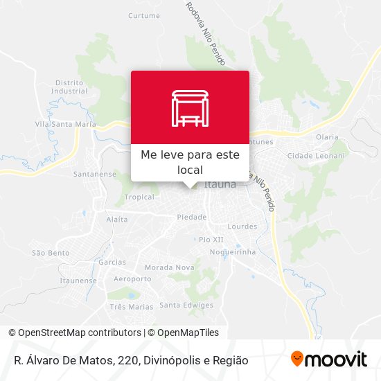 R. Álvaro De Matos, 220 mapa