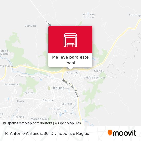 R. Antônio Antunes, 30 mapa