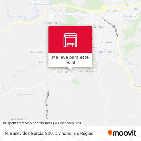 R. Benevides Garcia, 220 mapa