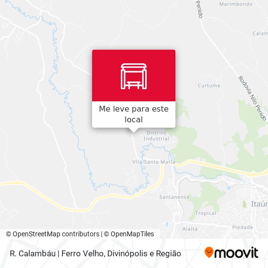 R. Calambáu | Ferro Velho mapa