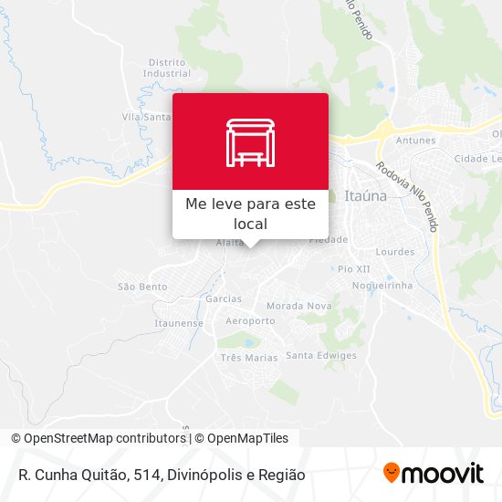 R. Cunha Quitão, 514 mapa