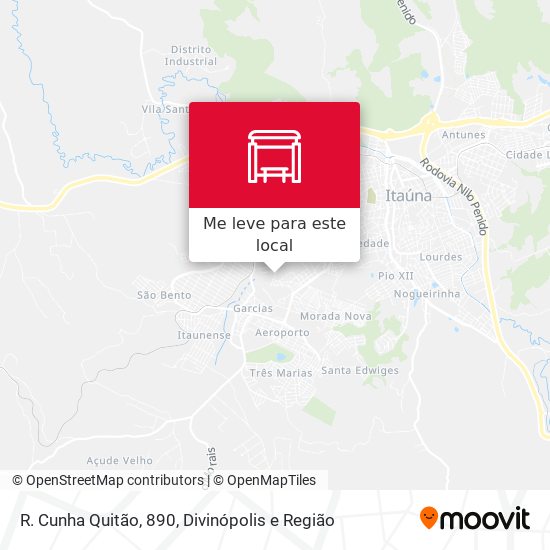 R. Cunha Quitão, 890 mapa
