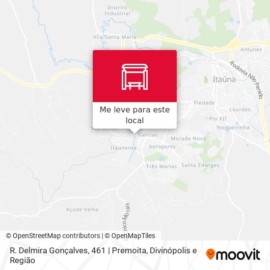 R. Delmira Gonçalves, 461 | Premoita mapa