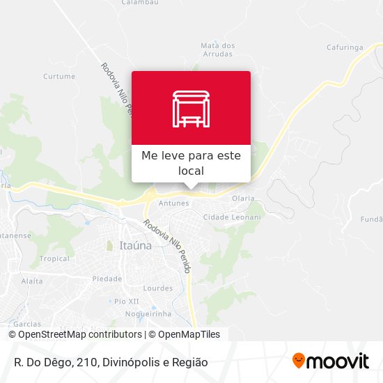 R. Do Dêgo, 210 mapa