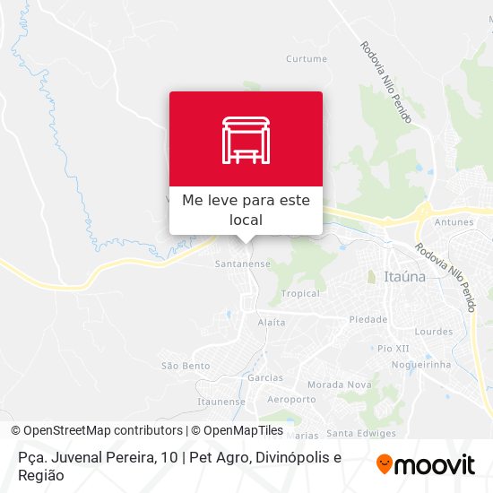 Pça. Juvenal Pereira, 10 | Pet Agro mapa