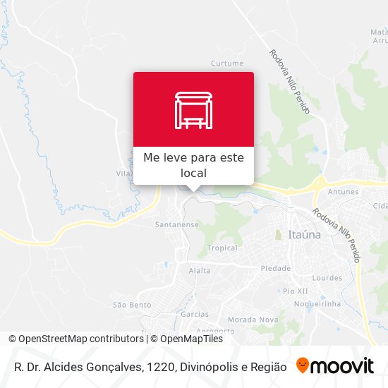 R. Dr. Alcides Gonçalves, 1220 mapa