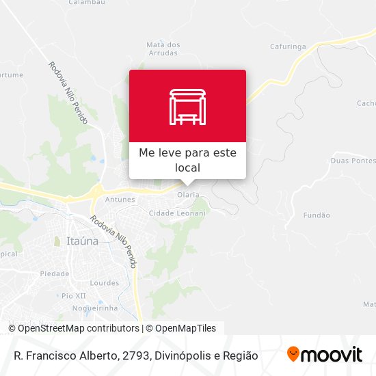 R. Francisco Alberto, 2793 mapa