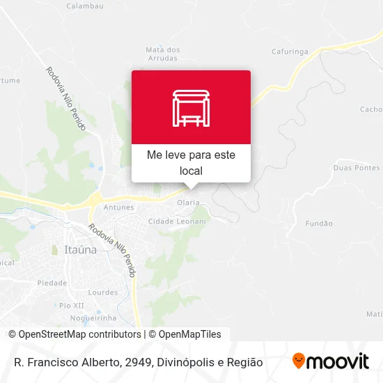 R. Francisco Alberto, 2949 mapa