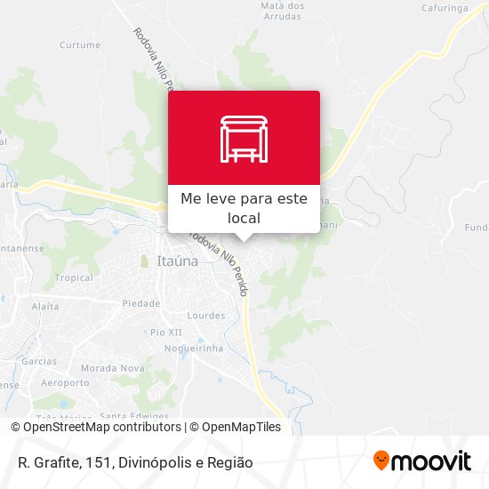 R. Grafite, 151 mapa