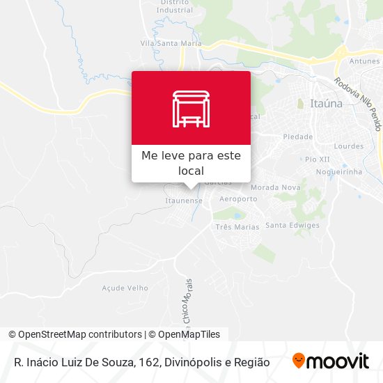 R. Inácio Luiz De Souza, 162 mapa