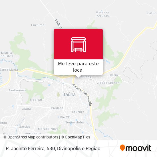R. Jacinto Ferreira, 630 mapa