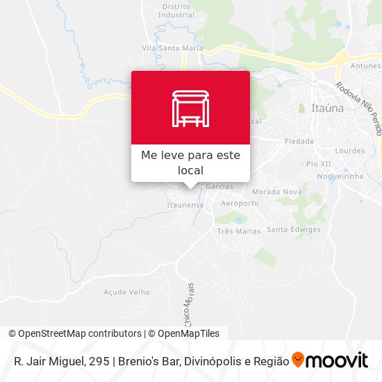 R. Jair Miguel, 295 | Brenio's Bar mapa