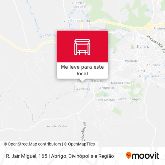 R. Jair Miguel, 165 | Abrigo mapa