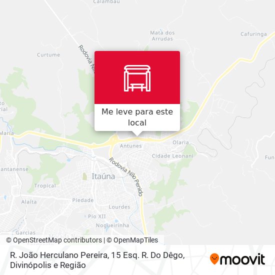 R. João Herculano Pereira, 15 Esq. R. Do Dêgo mapa