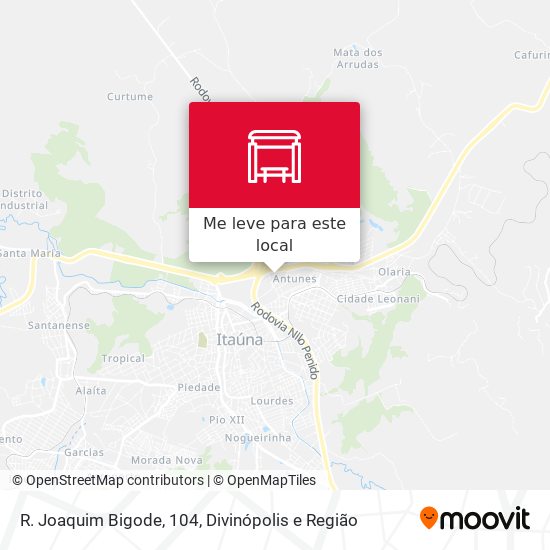 R. Joaquim Bigode, 104 mapa