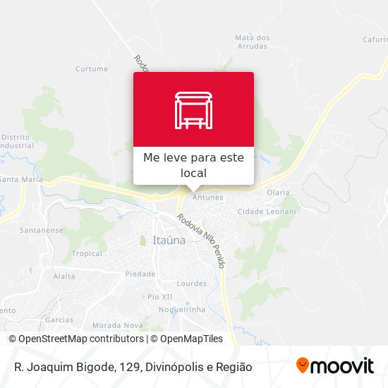 R. Joaquim Bigode, 129 mapa