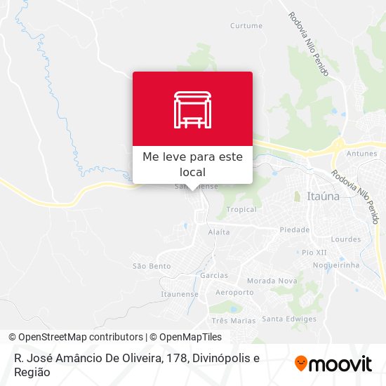 R. José Amâncio De Oliveira, 178 mapa