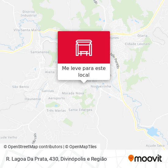 R. Lagoa Da Prata, 430 mapa