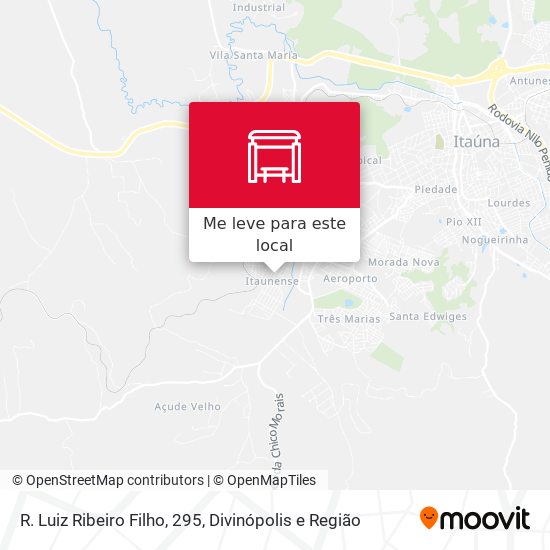 R. Luiz Ribeiro Filho, 295 mapa