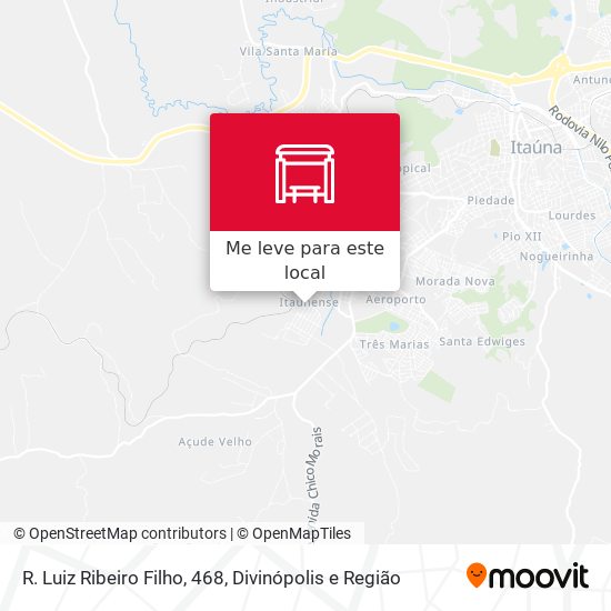 R. Luiz Ribeiro Filho, 468 mapa