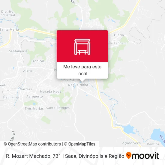 R. Mozart Machado, 731 | Saae mapa
