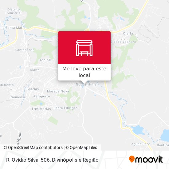 R. Ovídio Silva, 506 mapa