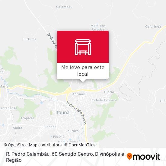 R. Pedro Calambáu, 60 Sentido Centro mapa