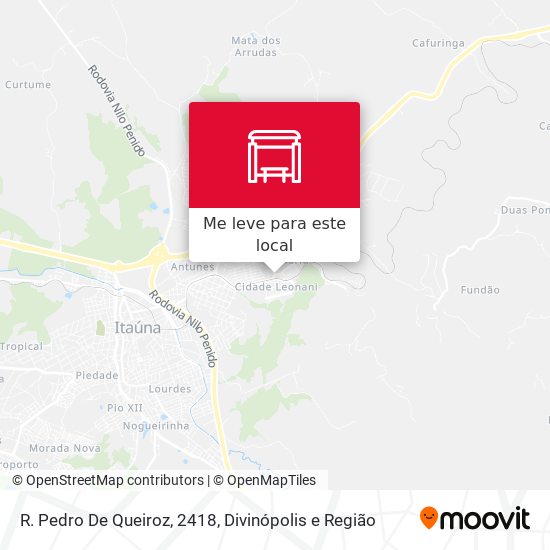 R. Pedro De Queiroz, 2418 mapa