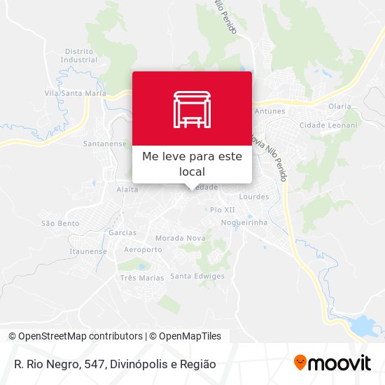 R. Rio Negro, 547 mapa