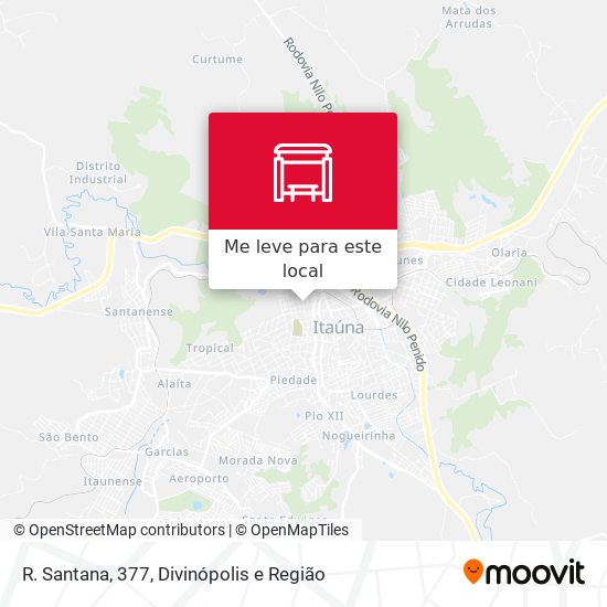 R. Santana, 377 mapa