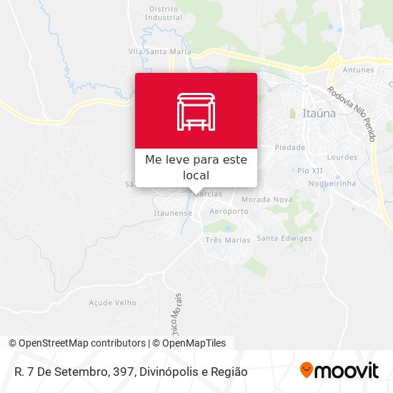 R. 7 De Setembro, 397 mapa